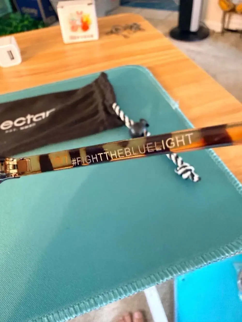 Nectar Blue Light Blocking Round Tortoiseshell Reading Glasses